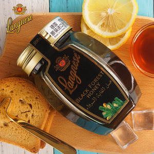 德国进口琅尼斯黑森林树蜜500g 玻璃瓶装