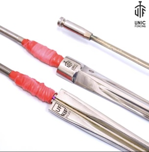 进口乌克兰unic马钢重剑剑条FIE重剑剑条PBT金色电动头