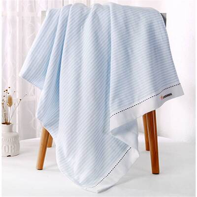 条纹浴巾浴巾金号纯棉通用