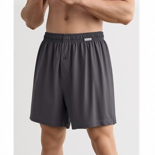 春夏款 家居睡裤 印花透气阿罗裤 宽松短裤 衩 舒雅男士 大裤 纯棉薄款