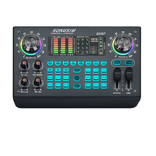 SX97XLR英文版48V直播声卡