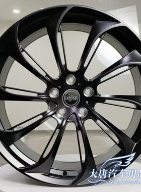 19 20寸适用特斯拉Model 3 Model s Model x y锻造改装黑色轮毂