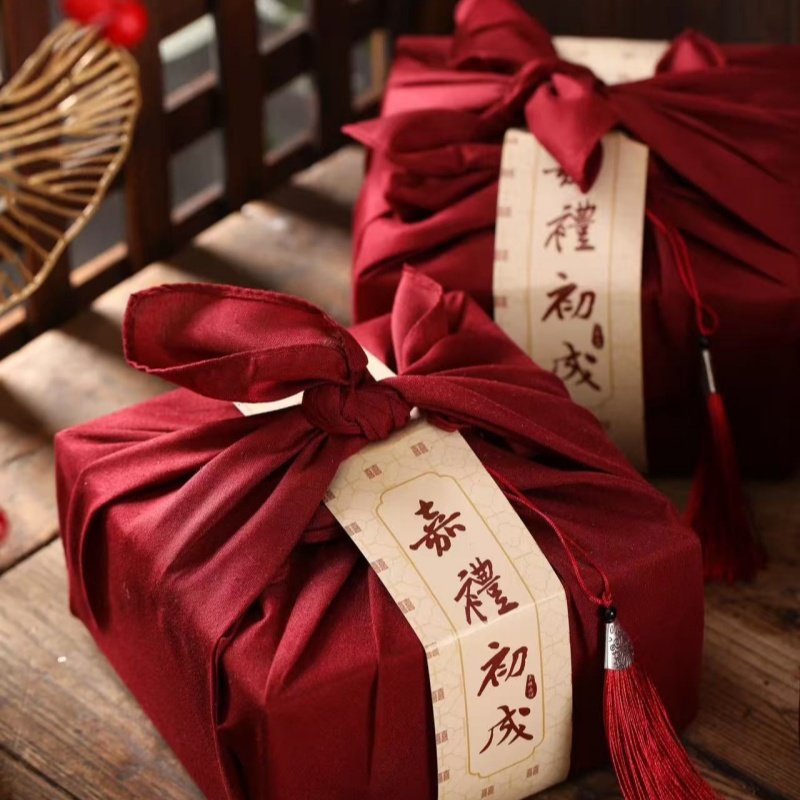 全棉风吕敷纯色中秋结婚新年包裹布节日用红色领头方巾,居家布艺,手巾/手帕,淘宝优惠券,粉丝福利购,淘宝优惠卷