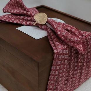 全棉风吕敷古风中秋月饼礼盒包裹布包袱皮包裹布新年包布