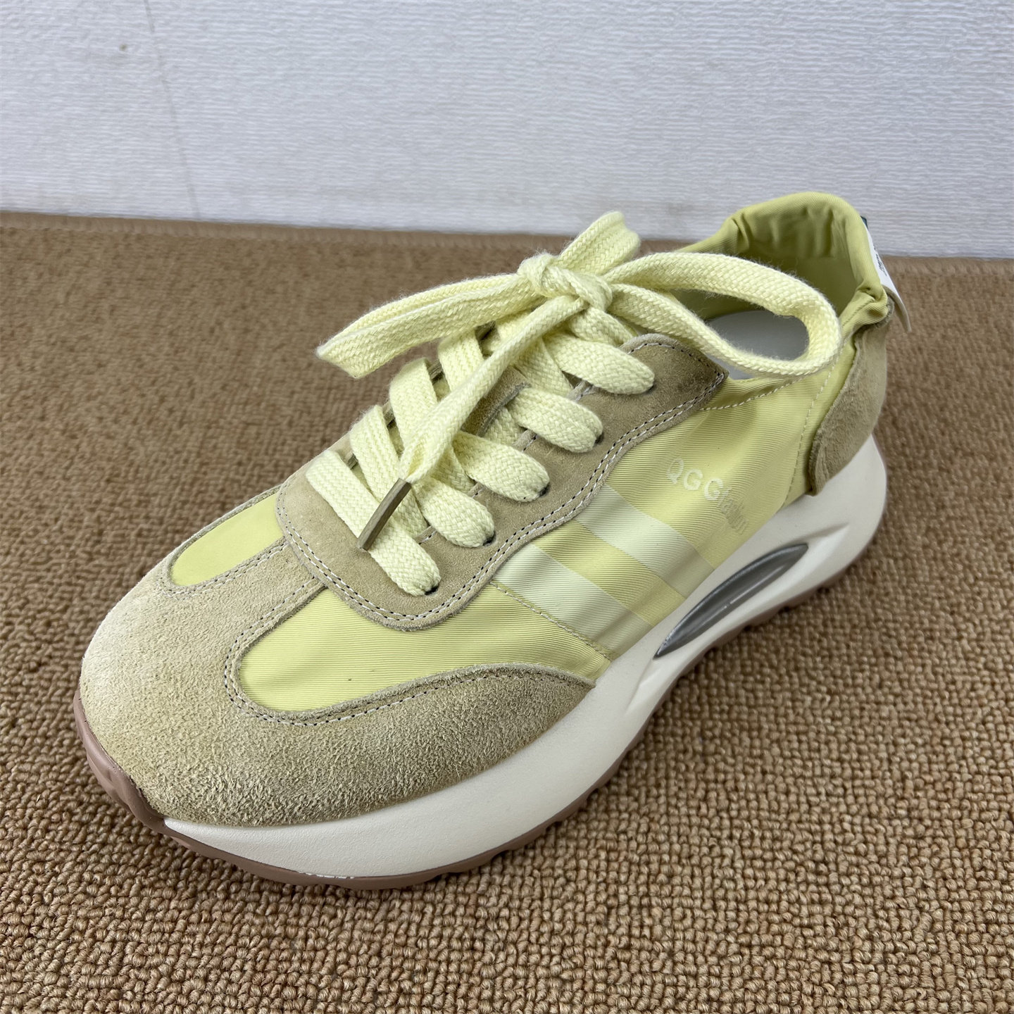 真皮休闲风厚底老爹鞋女轻便舒适系带运动鞋厚底鞋低帮圆头女鞋潮,女鞋,老爹鞋,淘宝优惠券,粉丝福利购,淘宝优惠卷