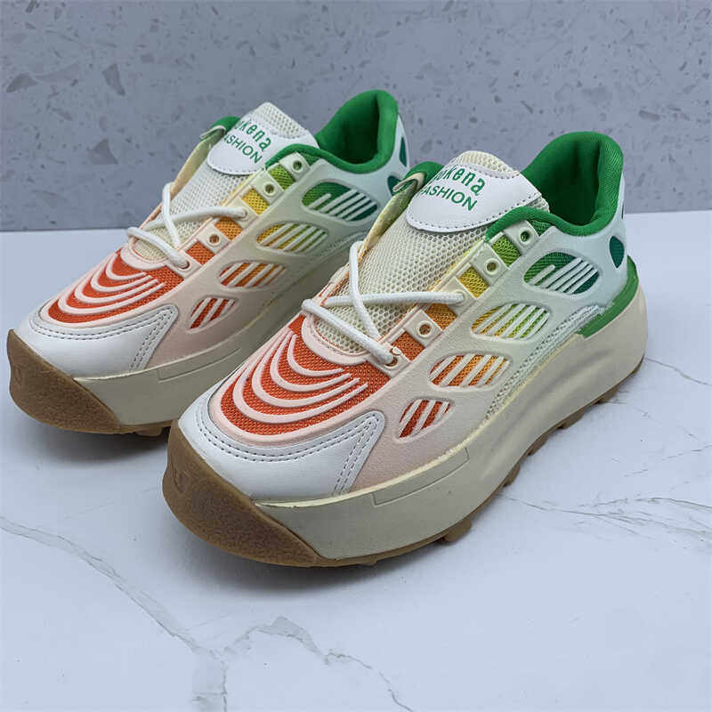 商场断码撤柜女鞋2024新款百搭防滑厚底休闲鞋系带透气花色运动鞋,女鞋,时尚休闲鞋,淘宝优惠券,粉丝福利购,淘宝优惠卷