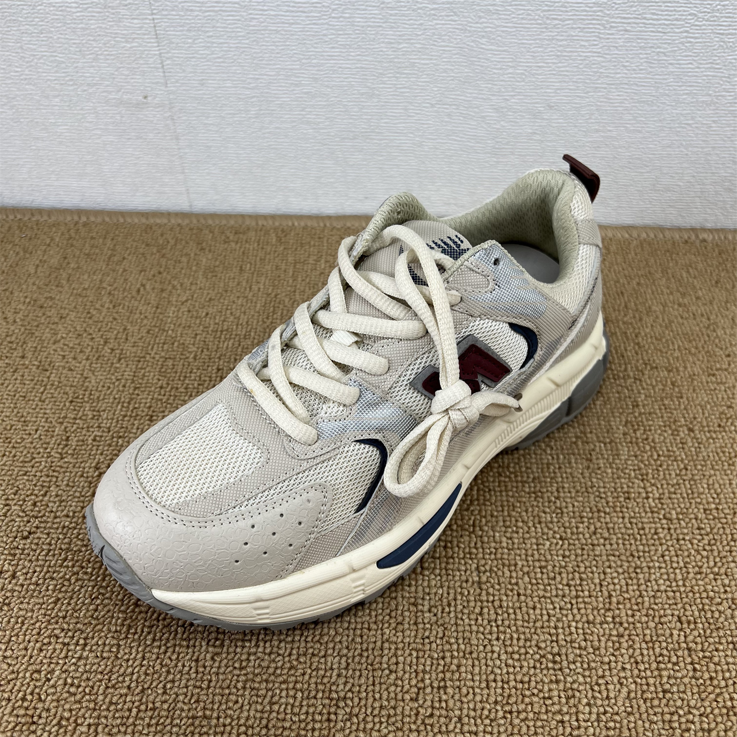 韩版厚底网面透气轻便女老爹鞋