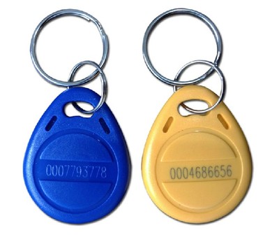 ID钥匙扣卡 2号ID钥匙扣ID门禁卡考勤卡 TK4100ID卡感应门锁卡