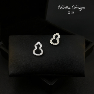 新中式 迷你葫芦胸针领口防走光扣神器精致小扣针固定衣服领针6072