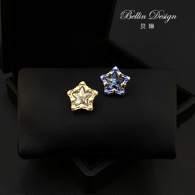 可爱幸运小星星防走光胸针男女西装领针百搭五角星设计感配饰5558