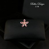 胸花配饰3316 饰领扣日式 迷你小领针樱花胸针女西服衬衫 领口高档装