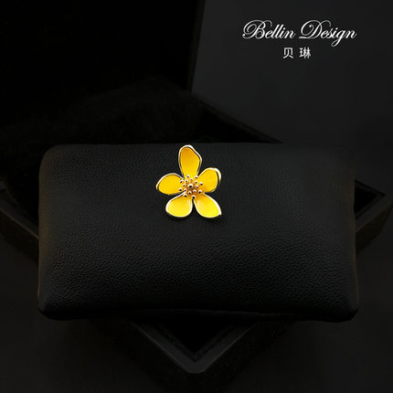 可爱日系新款花朵胸针西装女配饰衬衫防走光扣针固定衣服装饰3810