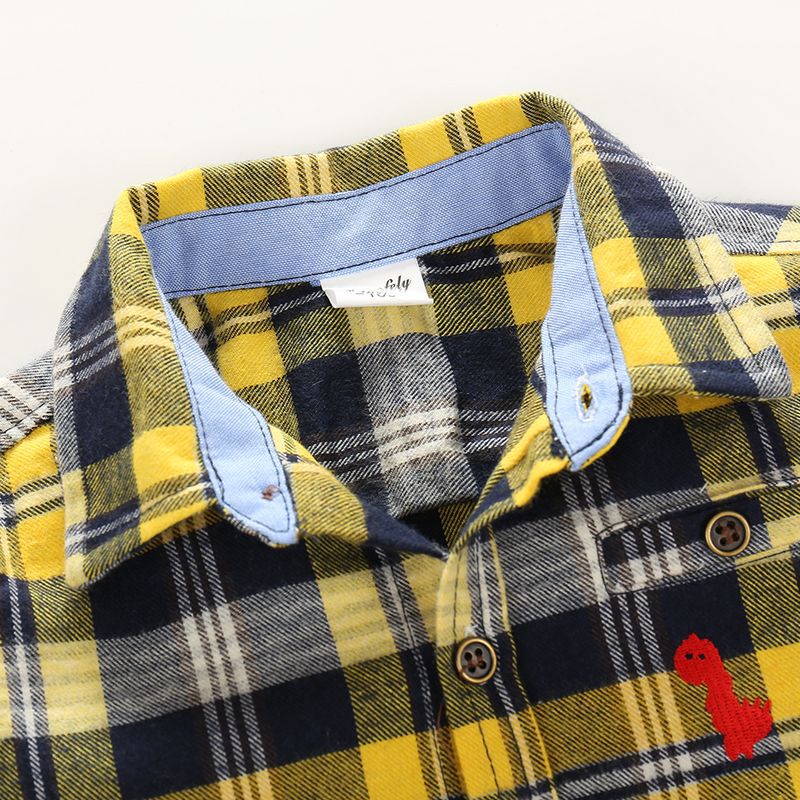 Chemise garcon à manche longue - Ref 2082562 Image 3