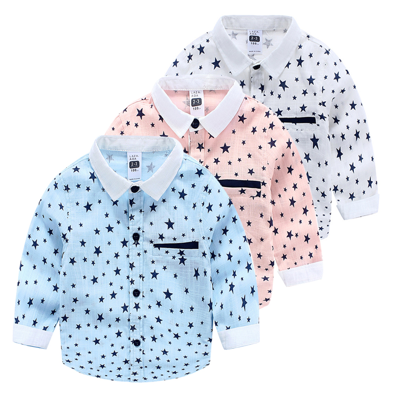 Chemise garcon à manche longue - Ref 2082573 Image 1