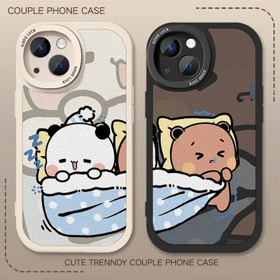 新款一二布布情侣手机壳适用iPhone17promax小米15苹果16plus荣耀Air华为mate70全包oppo小羊皮13vivoiqoo14