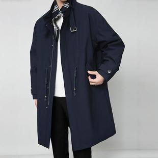 高级感加厚羽绒服男士中长款商务休闲青年派克服风衣冬季大衣外套