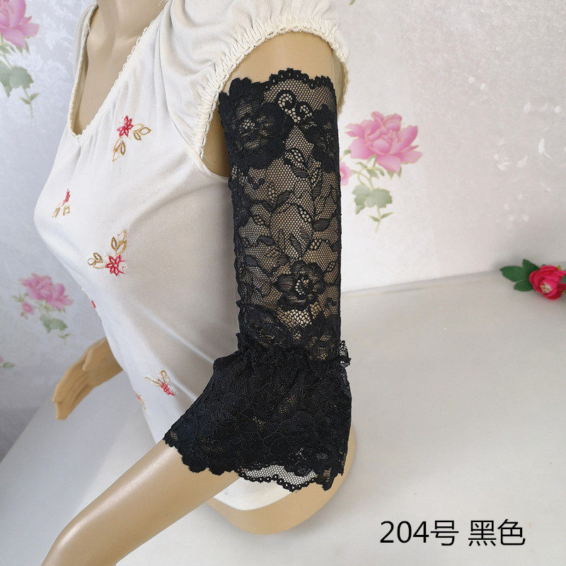 FOUR SEASONS WARM WOMENS LACE MID SLEEVE SHORT SLEEVE FALSE SLEEVE CUFF SCAR COVER TATTOO COVER ARM COVER ARM COVER ARM GUARD