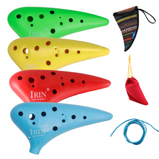 12孔陶笛中音调十二孔陶笛送笛包学生初学者专业演奏型乐器陶埙