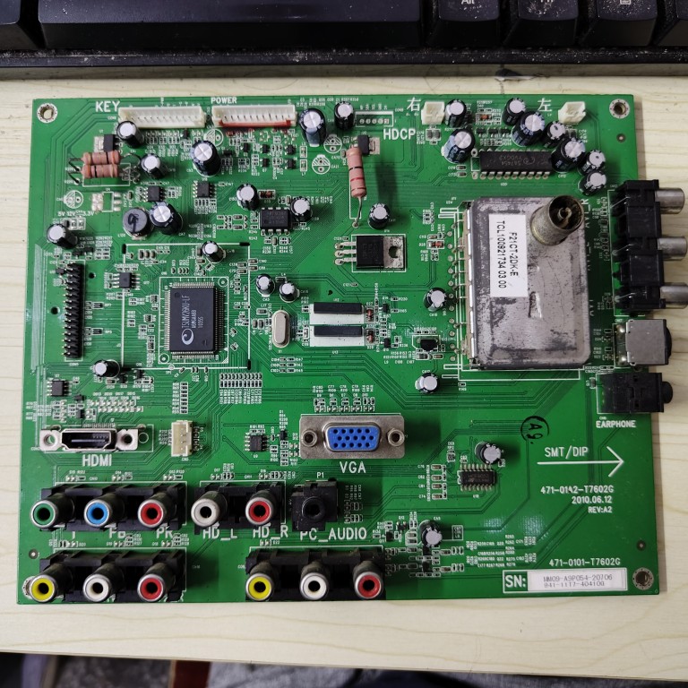 原装TCL L19P11主板471-01A2-T7602G 配屏MT185GW01