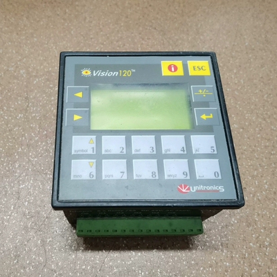 询价UNITRONICS Vision120 成色如图，塑胶外壳