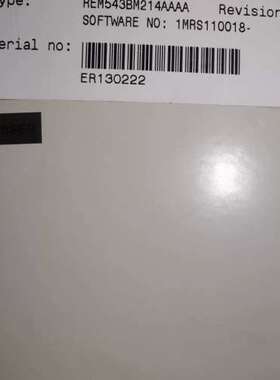 售前咨询REM 543马达终端保护REM543BM214AAAA Un=100-120V 1MRS1