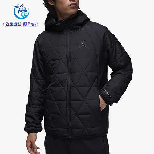 新款男子保暖防风连帽休闲棉服