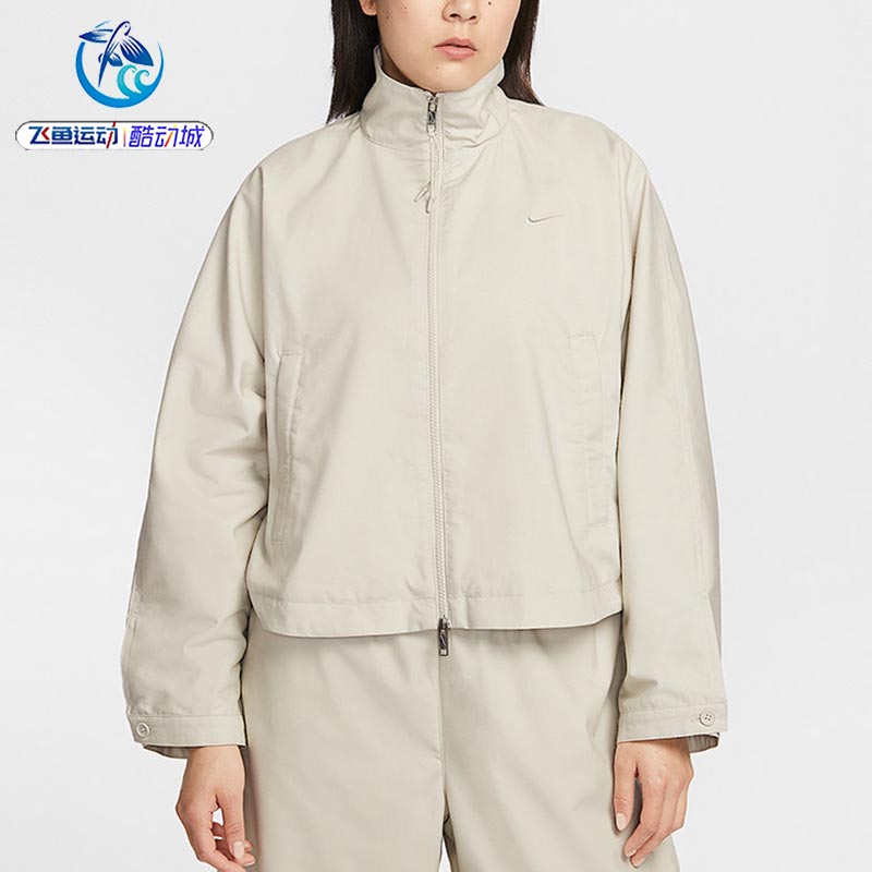 耐克Nike女士宽松梭织夹克外套