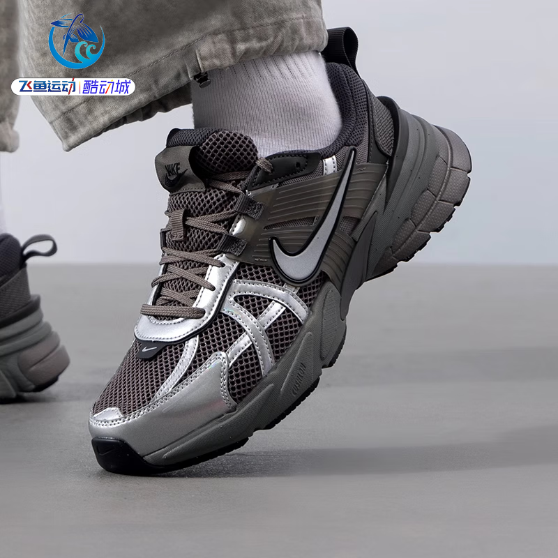 耐克Nike男子银棕跑步鞋