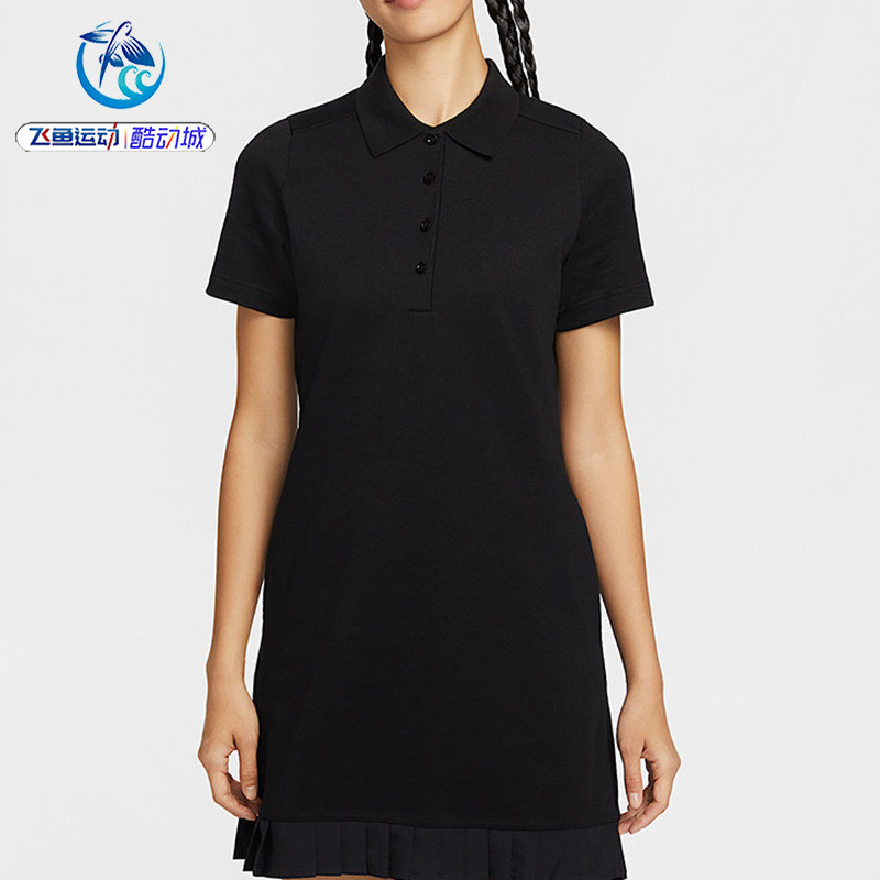 耐克Nike女士高尔夫翻领连衣裙