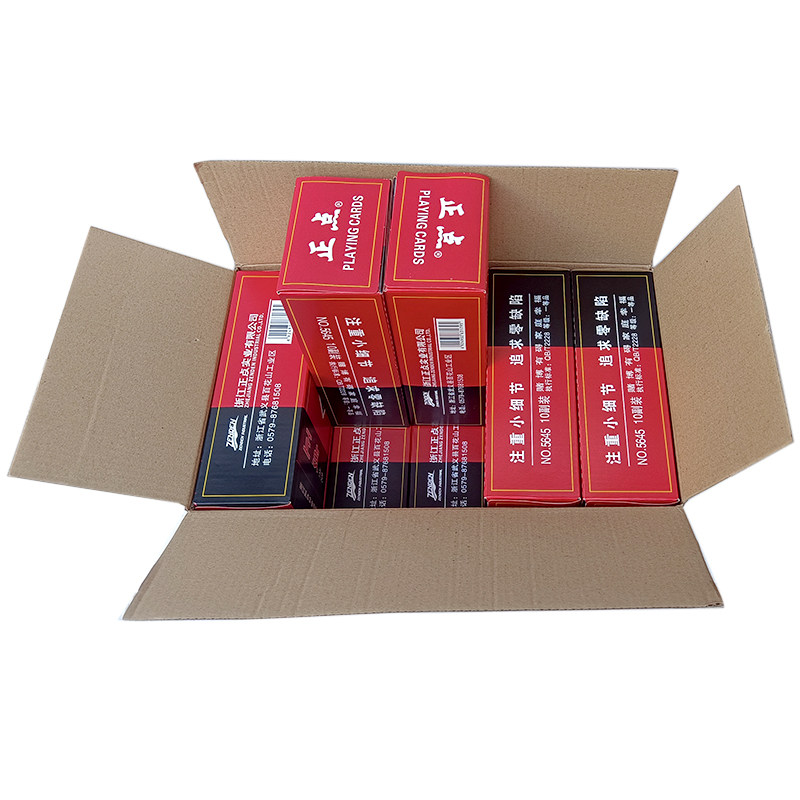正点扑克牌5645爆款纸牌加厚休闲玩具红色整箱正品棋牌娱乐桥牌