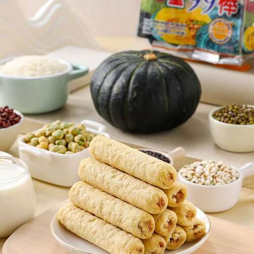 北田南瓜味非油炸条状米饼180g
