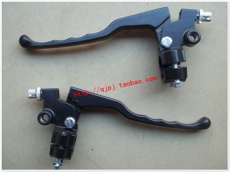 宗申隆鑫五星摩托三轮车配件25mm离合支架刹车小把手柄镜座
