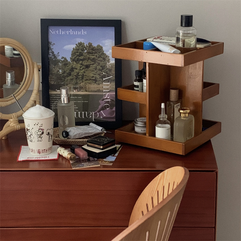 好市民大发复古旋转收纳架