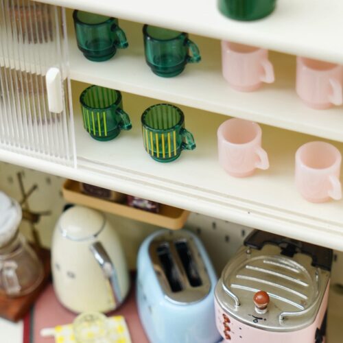 玩具】茶杯/马克杯/fireking中古杯子 6分迷你模型Blythe娃屋摆件