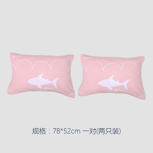 纯棉枕巾宿舍纯色三层纱布巾四季