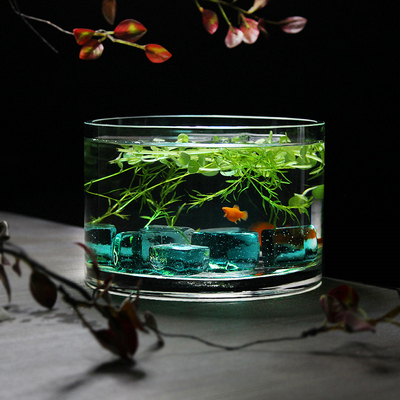 桌面无铅玻璃鱼做工精致