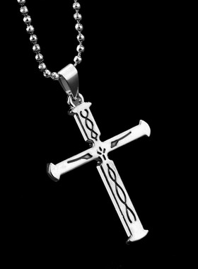 罪恶王冠 十字架项链 恙神涯  Cos 吊坠学生个性挂链