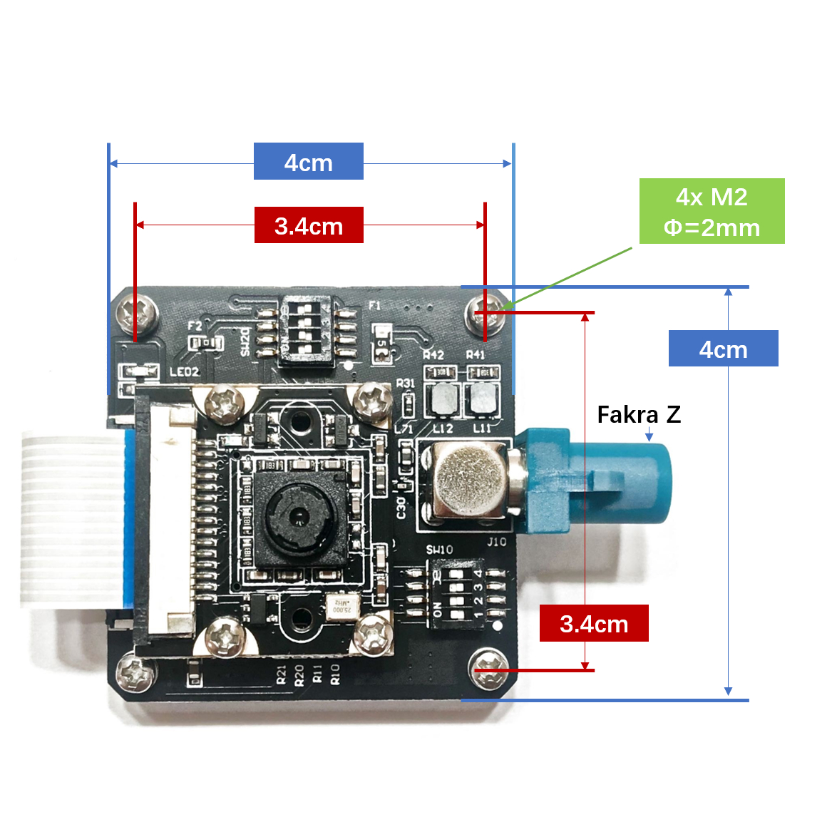 IMX219相机GMSL2max96717加串器