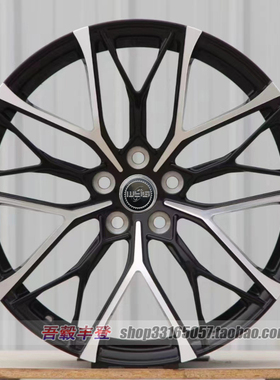 18 19 20寸适用雷克萨斯IS300 RX270 RX350 ES250埃尔法锻造轮毂