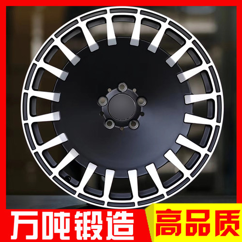 18 19 20寸适用于奔驰黑武士S500 S320 S350S400 S级锻造大饼轮毂