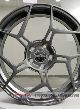 19 20 21 22寸适用法拉利488劳斯莱斯特斯拉奔驰宝马灰色锻造轮毂