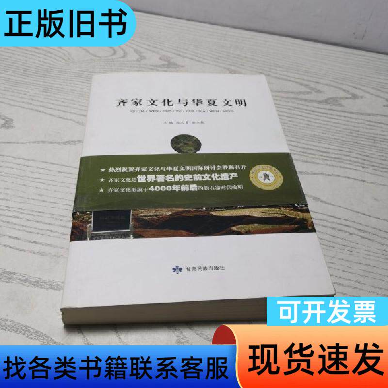 齐家文化与华夏文明 马志勇 甘肃民族出版社