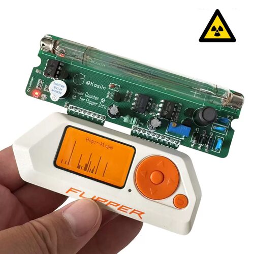 FlipperZero Geiger Counter盖格计数器模块核辐射检测仪编程开源