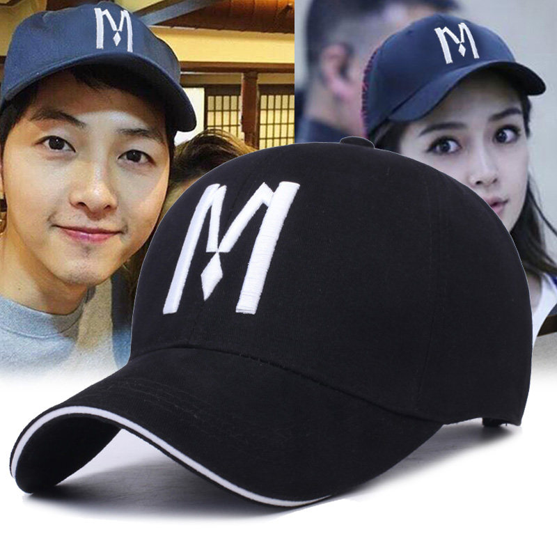 my帽子男女春夏韩版潮棒球帽防晒时尚字母刺绣鸭舌帽遮阳太阳帽