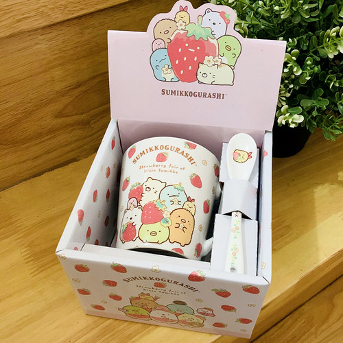 现货gurashi正版墙角落马克杯