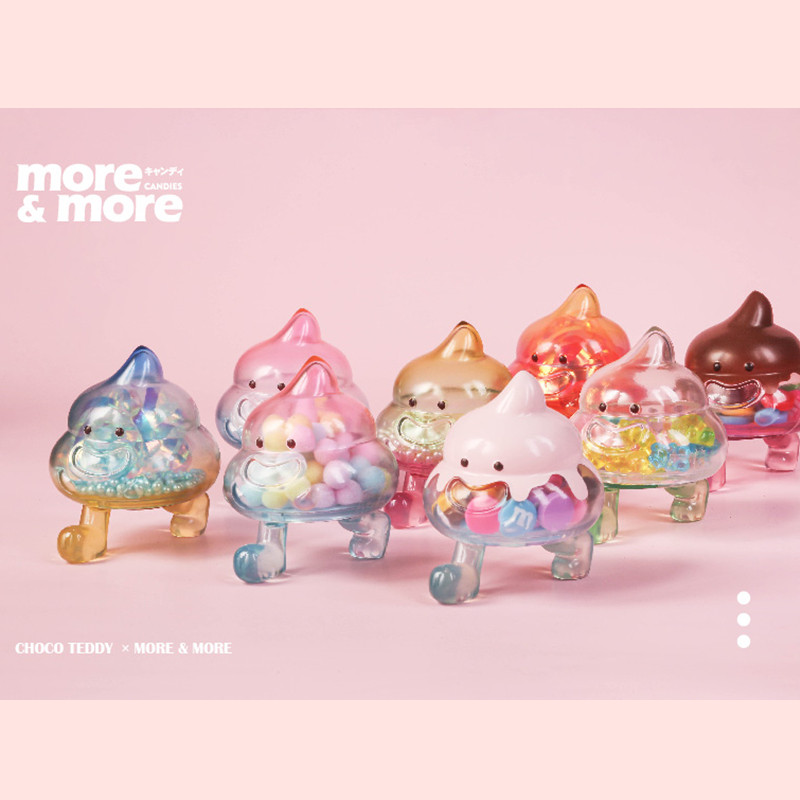 现货moremore多多雪宝盲盒硬糖系列夏日冰淇淋摆件手办潮玩少女心
