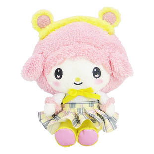 日本三丽鸥正品动物学院美乐蒂小羊必爱诺毛绒公仔piano玩偶礼物