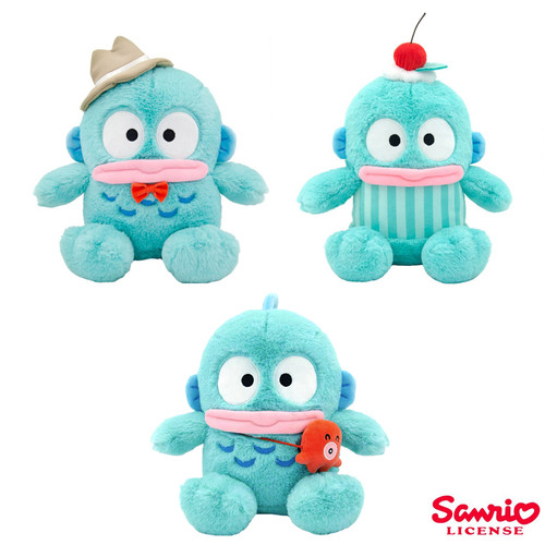 毛绒人鱼汉顿公仔sanrio