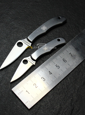 Spyderco蜘蛛C133/C137 BEE小蜜蜂 钢柄超迷你EDC折刀吊坠配饰EDC