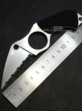 Spyderco美国蜘蛛FB14 LC200N耐腐钢材个人防卫潜水刀直刀小颈刀